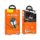 Адаптер автомобільний Hoco Type-C to Type-C cable Galloper NZ9 |1USB/2Type, 95W/3A, PD/QC| Black - изображение 2
