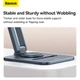Держатель Baseus Desktop Biaxial Foldable Metal Stand (for Tablets) (B10431801811-00) - изображение 12