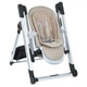 Детский стульчик для кормления качели 2 в 1 El Camino DEBUT ME 1102 Elegant Beige - изображение 5