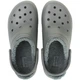 Сабо жіночі з хутром CROCS Classic Lined Clog 39 Сірий 203591 - зображення 3
