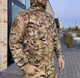 Мужской камуфляжный тактический демисезонный костюм Softshell Multicam на флисе: Куртка и Брюки - изображение 7