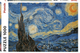 Puzzle Piatnik Gwiaździsta noc Vincent van Gogh 1000 elementów (9001890540363) - obraz 1