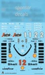 Сборная модель 1/12 болид McLaren MP4/2C Prost-Rosberg Italeri 4711 - изображение 3