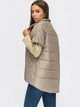 Теплый жилет короткий женский Dressa 54994 52-54 Бежевый (2000405898125_D) - изображение 2