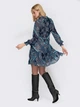 Сукня коротка жіноча Dressa 52705 48 Бірюзова (8000000016751_D) - зображення 2