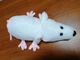 Мягкая игрушка Крыса белая 28 см - изображение 3