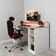 Компьютерный стол Инсайт Белый/Дуб Сонома 1200х600х710/864 (SKRZ1000-056) - изображение 4