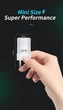 20W швидка зарядка Compact 2USB Pd Type-c Kuulaa зарядний пристрій для Apple, Iphone, Xiaomi, Samsung білий - зображення 5