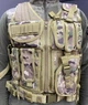 Розгрузка Yakeda VT-1063, колір Мультикам, поліестер 600D, РПС, ремінно-плечова система - зображення 3