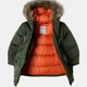 Детская зимняя длинная куртка для мальчика Minoti 15coat 36 39606JNR 92-98 см Хаки (5063025183146) - изображение 8