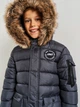 Детская зимняя длинная куртка для мальчика Minoti 15coat 43 39613JNR 92-98 см Черная (5063025183955) - изображение 4