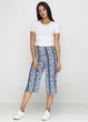 Брюки H&M 38 Синий 0101255_цветы_11 - изображение 1