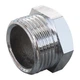 Заглушка з зовнішньою різьбою SOLOMON 1/2″ хром 4001 - зображення 3