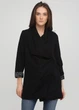 Плащ H&M 32 Черный 0320686_без пояса_12 - изображение 1
