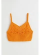 Топ-блузка H&M S Оранжевый 1072596_02 - изображение 1
