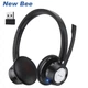 Беспроводная Bluetooth гарнитура New Bee BH58 с кнопками управления и шумоподавлением - изображение 2