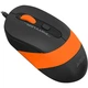 Комп'ютерна миша A4Tech Fstyler FM10S 1600dpi Black+Orange - изображение 2