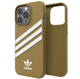 Etui plecki Adidas OR Moulded PU do Apple iPhone 13/13 Pro Beige-gold (8718846097628) - obraz 1