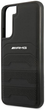 Etui plecki Mercedes AMG Leather Debossed Lines do Samsung Galaxy S22 Plus Black (3666339043629) - obraz 1