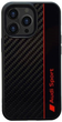 Etui plecki Audi Carbon Fiber Stripe do Apple iPhone 13/13 Pro Black (6955250226103) - obraz 1