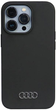 Etui plecki Audi Silicone Case do Apple iPhone 13 Pro Max Black (6955250226462) - obraz 1