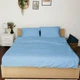 Простынь без резинки Бязь Blue 180*220 см Голубой - изображение 4
