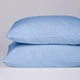 Комплект постельного белья Бязь Blue Семейный 2х155х215 см Голубой - изображение 7