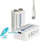 Акумулятор everActive 6F22/9V Li-ion 550 mAh (EVHR22-550) - зображення 4