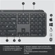 Клавіатура бездротова Logitech MX Keys Advanced for Business Wireless Illuminated UA Graphite (920-010251) - зображення 7