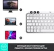 Клавіатура бездротова Logitech MX Keys Mini For Mac Minimalist Wireless Illuminated Pale Grey (920-010526) ( - изображение 7