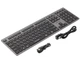 Клавіатура бездротова A4Tech FBX50C Grey - зображення 6