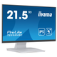 Монитор ЖК 21.5" Iiyama T2252MSC-W2 IPS 1920х1080 60Гц безрамочный/сенсорный экран Белый - изображение 1