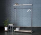 Дизайнерская Напольная вешалка в стиле Loft Design 100x40x180h Черный/Дерево ATL362 - изображение 1