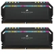 Модуль памяти для компьютера DDR5 32GB (2x16GB) 7200 MHz Dominator Platinum RGB Black Corsair (CMT32GX5M2X7200C34) - изображение 1