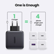Зарядное устройство Ugreen GaN X 100W Fast Charger 4 USB PD QC3.0 QC4.0 FCP 3C1A (CD226) - изображение 5