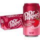 Упаковка безалкогольного напою Dr Pepper Strawberries & Cream 0.355 l х 12 - зображення 1