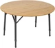 Стол туристический Bo-Camp Poundbury Round 90x90 см Brown (1404656) - изображение 1