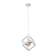 Светильник подвесной белый LOFT квадрат перевернутый LV 756PR160F-1 WH - изображение 1