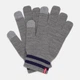 Перчатки женские с сенсорными пальцами Levi's Ben Touch Screen Gloves 222283-798-254 M Light Grey (7626725542620) - изображение 2