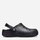 Жіночі крокси утеплені Crocs Jibbitz Baya Lined Clog Black/Black 205969-060 38-39 (M6/W8) 24 см Чорні (191448380110) - зображення 1