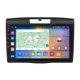Штатна магнітола 10" Lesko для Honda CR-V IV 2011-2015 4/64Gb CarPlay 4G Wi-Fi GPS Prime 8 ядер Хонда - зображення 1
