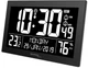 Настенные часы Technoline WS8017 Black (WS8017) - изображение 1