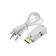 Конвертер, видео адаптер HDMI - VGA со звуком - белый арт.100199б - изображение 1