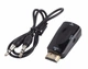 Конвертер, видео адаптер HDMI - VGA со звуком - белый арт.100199б - изображение 2