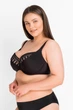 Бюстгальтер с уплотнённой чашкой Anabel Arto 90G Черный-01 (90638) - изображение 8
