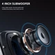 Портативна бездротова колонка Bluetooth Hopestar Party-ONE Mini | BT5.0,5W, TWS, AUX/TF/USB, 6h, IP5X| Синій - зображення 5