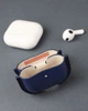 Шкіряний чохол MERE для Apple AirPods 3 Синій - зображення 4