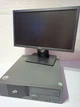 Комплект ПК: Fujitsu Esprimo E500 E85+ SFF / Intel Core i5-2400 (4 ядра по 3.1 - 3.4 GHz) / 8 GB DDR3 / 120 GB SSD NEW / Intel HD Graphics 2000 / DVD-ROM + Монітор Dell E2016HV / 20" (1600x900) TN / 1x VGA / VESA 100x100 б/в - зображення 2