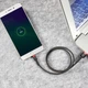 Кабель Baseus Cafule Cable USB to Micro black-red 1м (CAMKLF-B91) - зображення 5