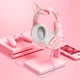 Навушники ONIKUMA Gaming CAT with LED K9 7.1 Pink - изображение 8
